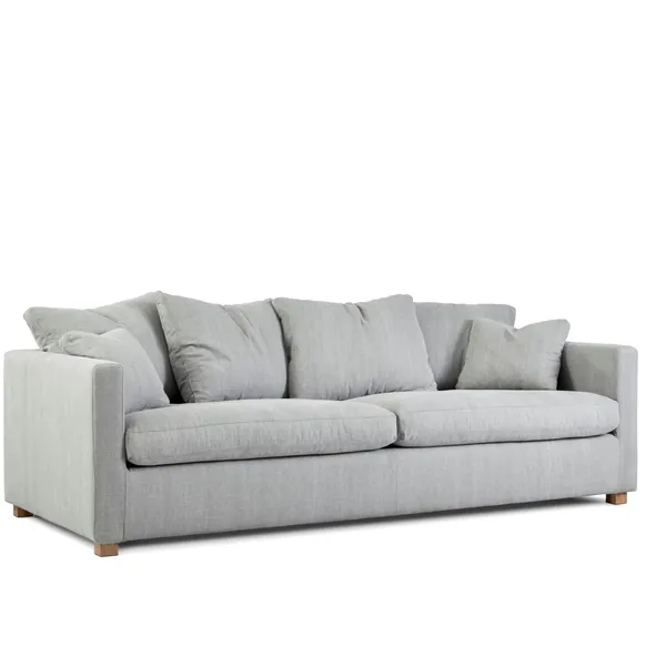 Lukas LCV Sofa 3-Pers Geneva Vint/nimbus 01 Grey