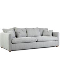 Lukas LCV Sofa 3-Pers Geneva Vint/nimbus 01 Grey