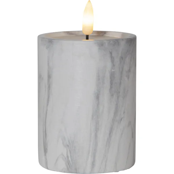 Flamme LED Pöytäkynttilä Marmori 125 cm