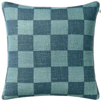 Buffalo Check Tyynynpäällinen 50x50 cm Aqua / Apricot Orange