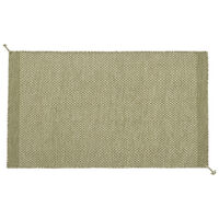 Ply Matto Kierrätetty Polyesteri Moss Green 85x140 cm