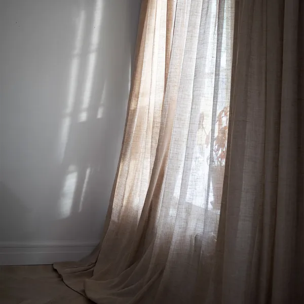 Ellie Gardin Dubbel Bredd 290x270 cm Naturrosa