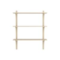 Levi Vegghylle 90 cm Medium Aluminium / Naturlack Ask