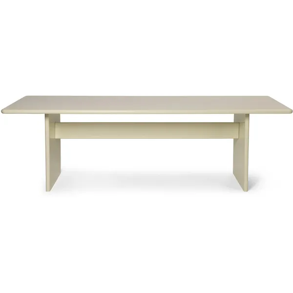 Rink Bord Eggshell 90x200 cm