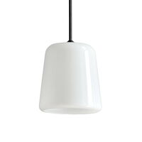 Material Pendellampe The New Edition Sort / Opal White