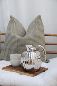 Brick Kuddfodral 50x50 cm Olive