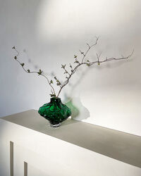 Canyon Vase 23 cm Grønn