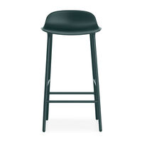 Form Barstol 75cm Grøn/Stål