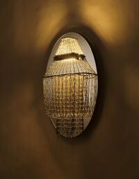 La Lampe C Vägglampa Rostfritt Stål