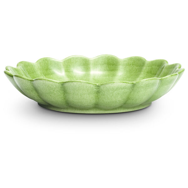 Oyster Skål 24 cm Grön