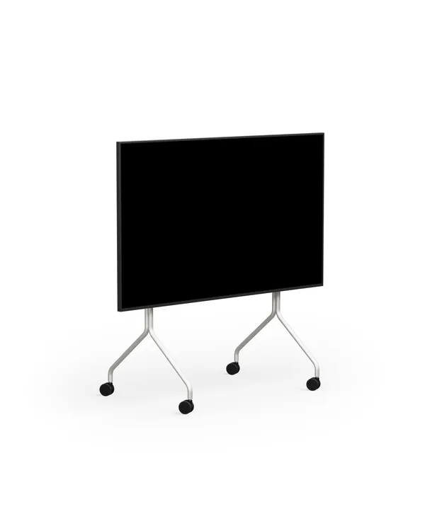 Moon TV Stander Cloudy Silver