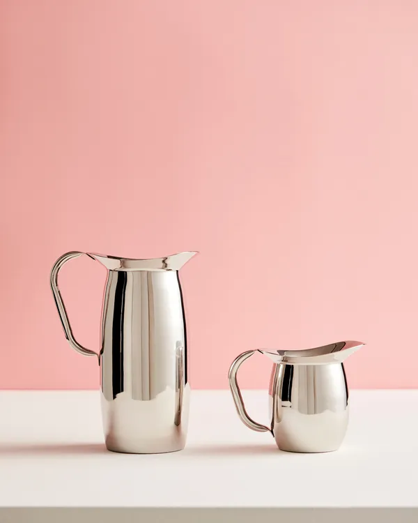 Indian Steel Pitcher Karahvi Ruostumaton Teräs XS