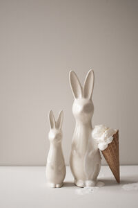 Swedish Rabbit Dekorasjon 27 cm Vanilje