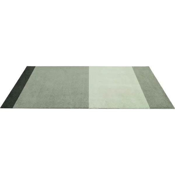 Stripes Tæppe Lysegrønt / Mørkegrønt 90x200 cm