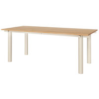 Atura Spisebord 90x200 cm Lys Kashmir / Egefiner