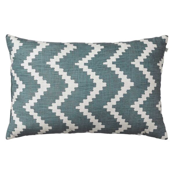 Ikat Sema Tyyny 40x60 cm Ulkona Käytettävä Heaven Blue / Off-white