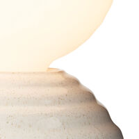 Wake Table Lamp Pebble White