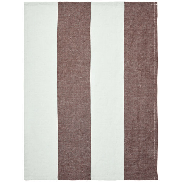Hale Viskestykke 50x70 cm Frosted Limet/Kastanje