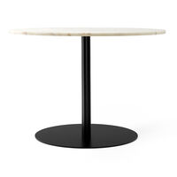 Harbour Column Table Ø105 cm Marble/Black