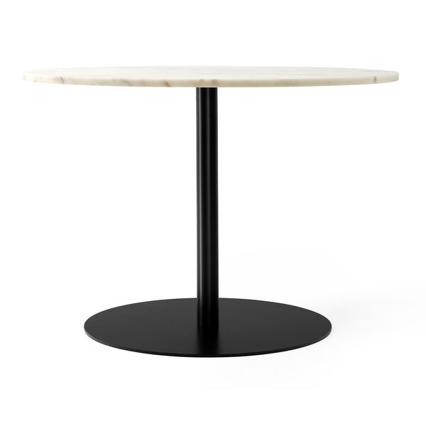 Harbour Column Spisebord Ø105 cm Marmor/Sort