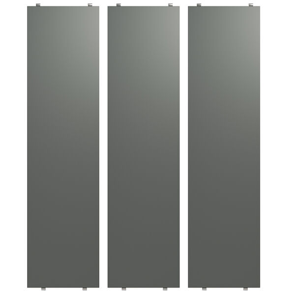 String Hyllplan 3-pack 78x20 cm Mörkgrå