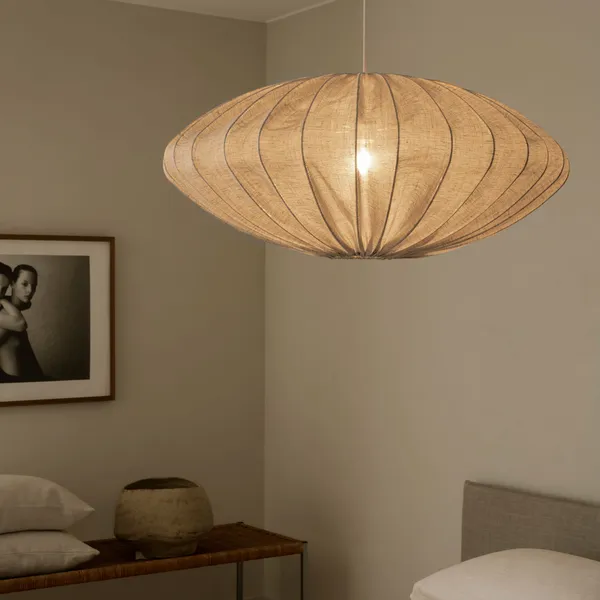 Ellipse 65 Lampeskærm Hør Sand