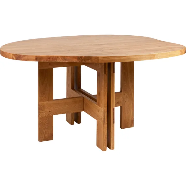 Farmhouse Matbord 140 cm Naturlig Ek