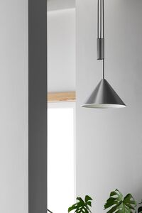 Compass Pendel Justerbar 43 cm Brushed Aluminium