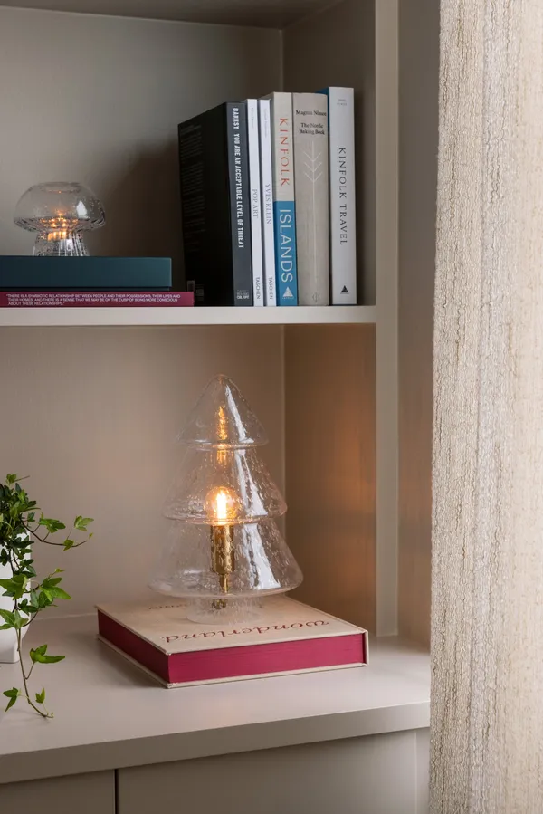 Gran Bordslampa 20 cm Klar