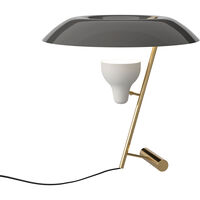 Model 548 Bordlampe Polert Messing / Grå