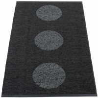 Vera 2.0 Teppe Black / Black Metallic 70x280 cm