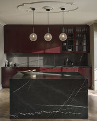 Miira 1 Pendel 200 mm Rock Grey / Klar