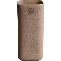 Cube Vase H20 cm Sand