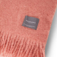 Mohair Viltti Rullattu Hapsu 130x170 cm Antique Rose