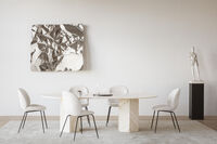 Epic Ruokapöytä Elliptinen 120x240 cm Neutral White