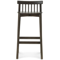 Pind Barstol 75 cm Mörkbetsad Ask
