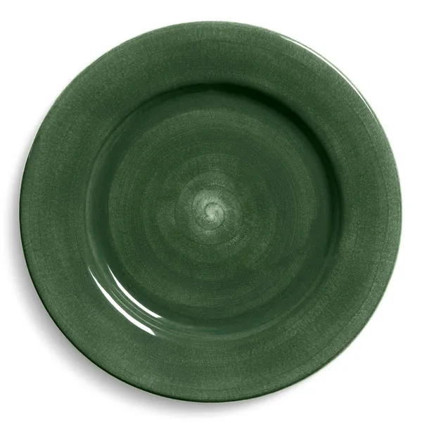 Basic Tallerken 28 cm Skogsgrønn