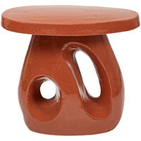 Amé Side Table Rust