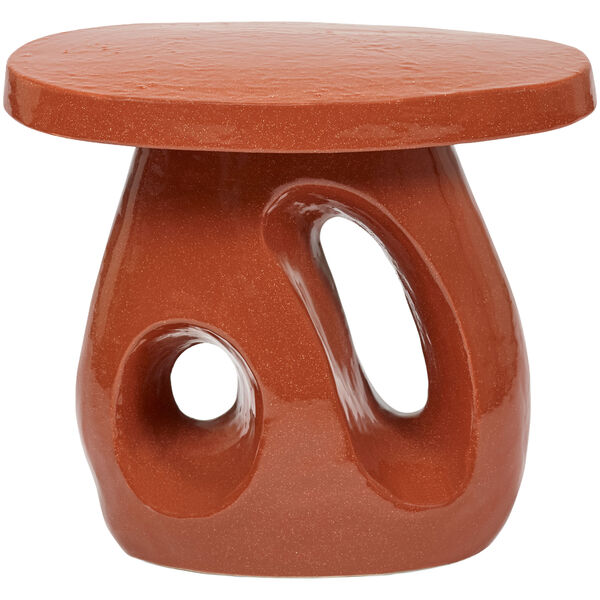 Amé Side Table Rust