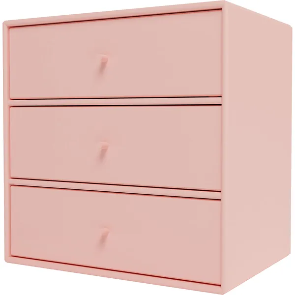 Mini 1007 Hylle Med Tre Skuffer Ruby