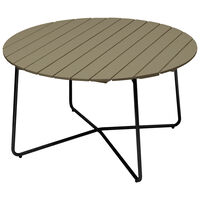 9A Bord Ø120 cm Ljusgrön / Svart