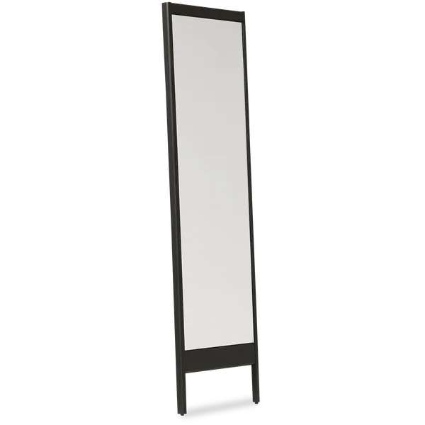 A Line Spegel 52x195 cm Svart Ek