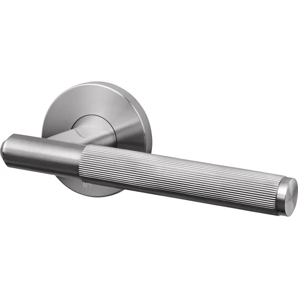Door Handle Fixed Linear Single-sided Steel