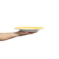 Basic Tallrik 25 cm Gul