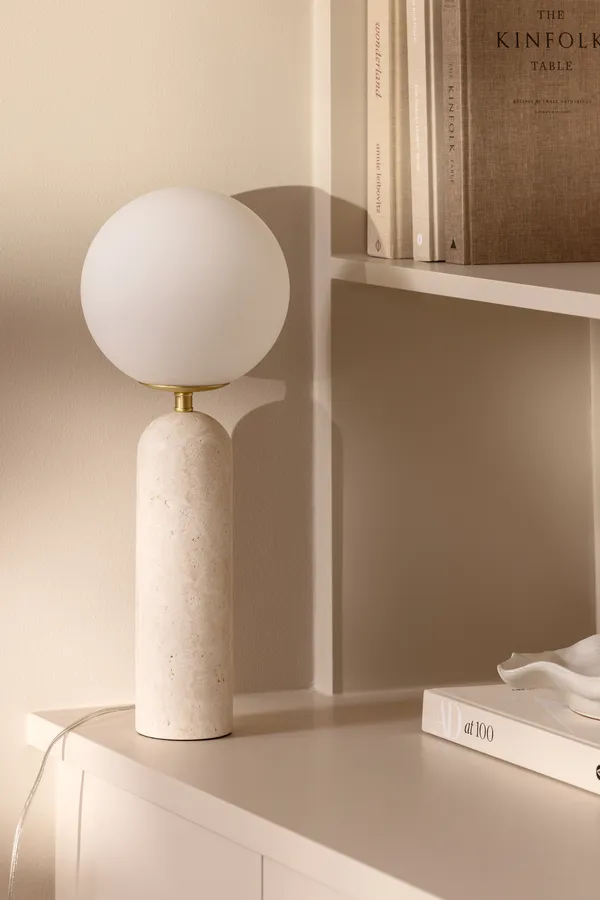 Torrano Bordslampa Travertin