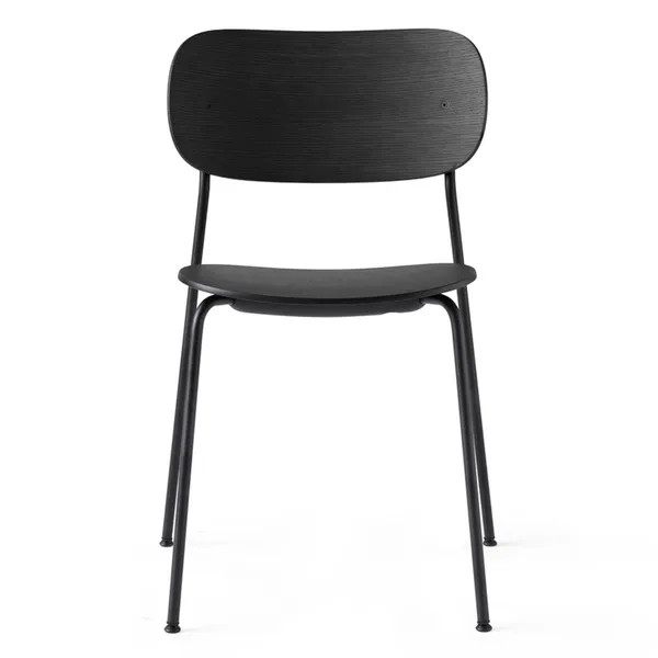 Co Dining Chair Dark Stained Oak / Black Steel