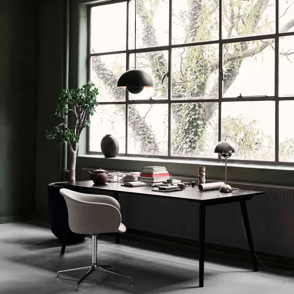 Flowerpot VP7 Pendel Matt Black