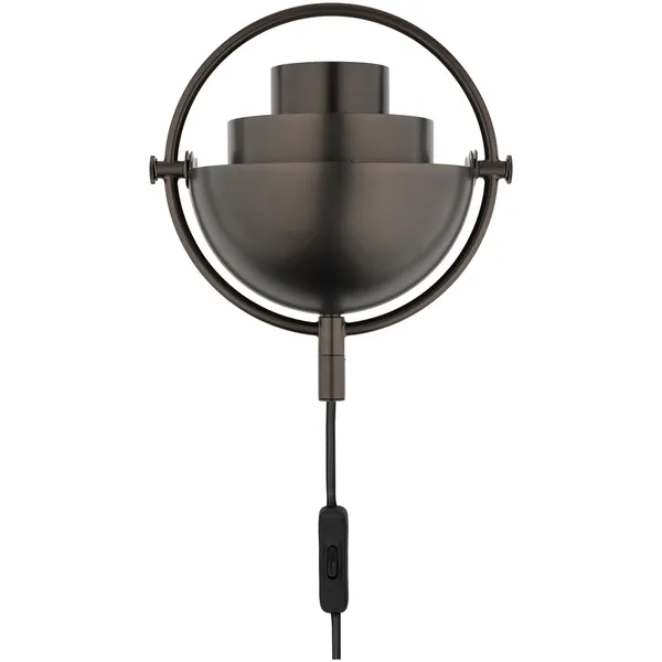Multi-Lite Vegglampe Black Brass
