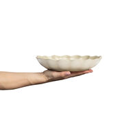 Oyster Skål 24 cm Sand