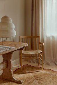 Scallop Juuttimatto 250x350 cm Burgundinpunainen